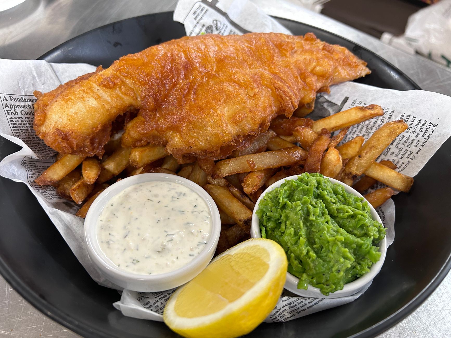 Fresh fish & Chips
